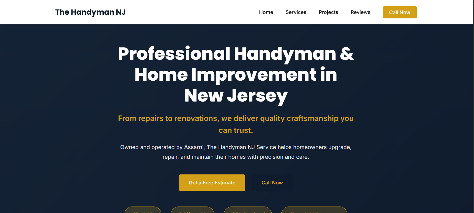 Handyman Service Demo