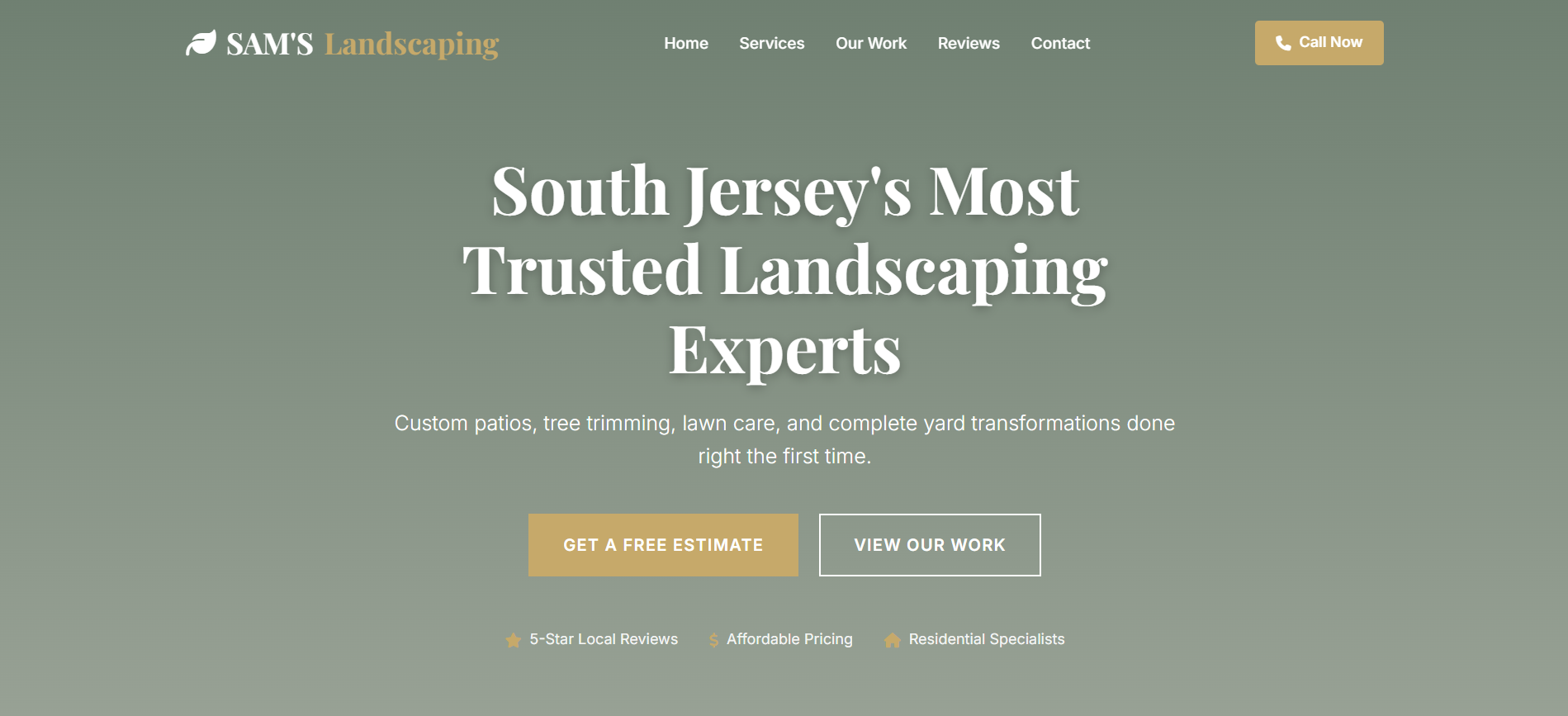 Landscaping Company Demo